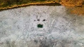 Marcowy zachód słońca nad jeziorem Dejguny - zdjęcie 20