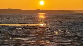 Marcowy zachód słońca nad jeziorem Dejguny - zdjęcie 35