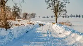 Zimowa sceneria okolic Kętrzyna, luty 2021 - zdjęcie 37