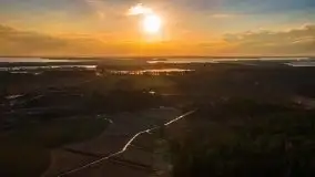 Jeszcze więcej magii Mazur - zachód nad jeziorem Święcajty - zdjęcie 15