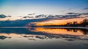 Jeszcze więcej magii Mazur - zachód nad jeziorem Święcajty - zdjęcie 85