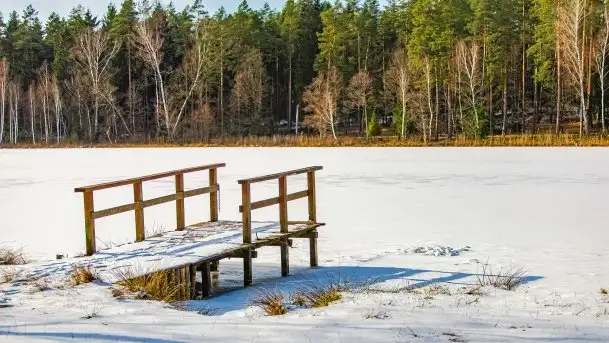 Przedwiośnie 2021 nad jeziorem Białym - zdjęcie 9