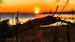 Efekt halo - zachód słońca nad jeziorem Dargin - zdjęcie 72