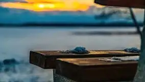 Ostatni zimowy zachód słońca, jezioro Niegocin 03.2021 - zdjęcie 23