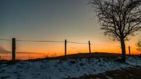 Po-zachód słońca przy wsi Upałty - zdjęcie 14