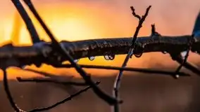 Kwietniowy deszczowy zachód słońca nad jeziorem Kruklin - zdjęcie 22