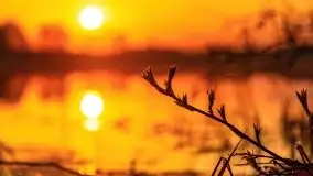 Wiosenny wschód słońca nad jeziorem Stręgiel - zdjęcie 10