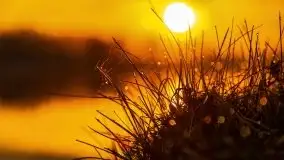 Wiosenny wschód słońca nad jeziorem Stręgiel - zdjęcie 42