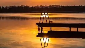 Wiosenny wschód słońca nad jeziorem Pozezdrze - zdjęcie 20