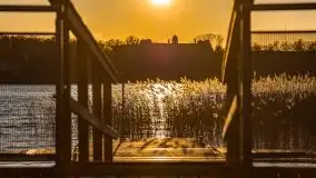 Kwietniowy zachód słońca w Mrągowie - zdjęcie 45