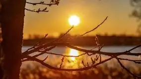 Kwietniowy zachód słońca w Mrągowie - zdjęcie 27