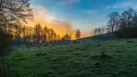 Majowy wschód słońca nad jeziorem Wojnowo - zdjęcie 37