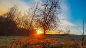 Majowy wschód słońca nad jeziorem Wojnowo - zdjęcie 12