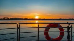 Majowy zachód słońca w porcie Trygort - zdjęcie 11