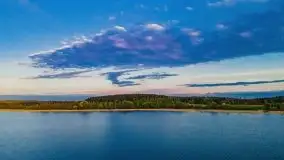 Zachód słońca nad jeziorem Święcajty, maj 2021 - zdjęcie 20