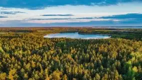 Zachód słońca nad jeziorem Święcajty, maj 2021 - zdjęcie 25