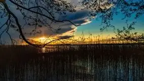 Zachód słońca nad jeziorem Święcajty, maj 2021 - zdjęcie 16