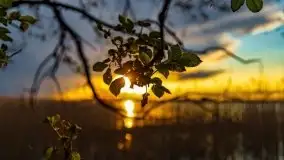 Zachód słońca nad jeziorem Święcajty, maj 2021 - zdjęcie 41