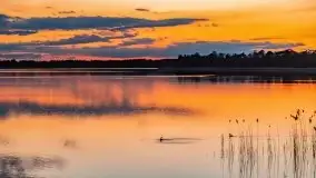 Zachód słońca nad jeziorem Święcajty, maj 2021 - zdjęcie 37