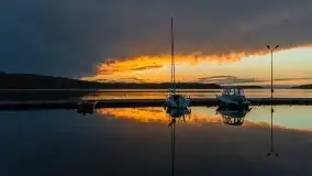 Zachód słońca nad jeziorem Kisajno - zdjęcie 21