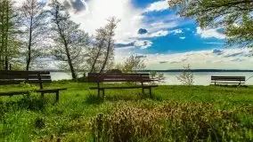 Zachód słońca nad jeziorem Jeziorowskie - zdjęcie 25