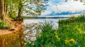 Zachód słońca nad jeziorem Jeziorowskie - zdjęcie 17