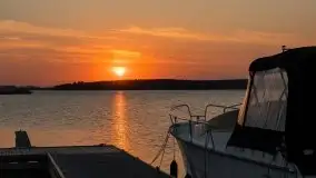 Zachód słońca w porcie Ognisty Ptak, maj 2021 - zdjęcie 7