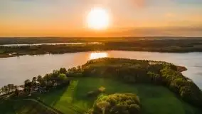 Zachód nad jeziorem Ryńskim, zatoka Mrówcza - zdjęcie 4