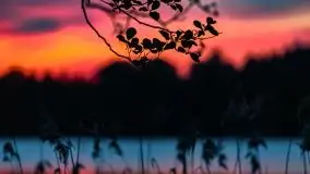 Zachód słońca nad jeziorem Tajty - zdjęcie 17