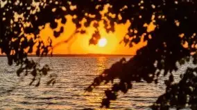 Zachód słońca nad jeziorem Dargin, Poganty - zdjęcie 44