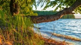 Zachód słońca nad jeziorem Dargin - zdjęcie 3