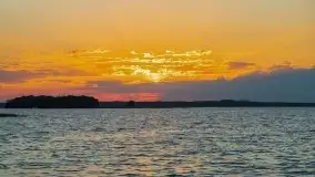 Zachód słońca nad jeziorem Dargin - zdjęcie 12