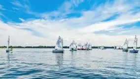 Regaty o Puchar Trzech Ryb w klasie Optimist - fotorelacja - zdjęcie 17