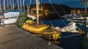 Stanica Wodna Stranda po zmierzchu, lipiec 2021 - zdjęcie 15