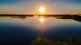 Jezioro Kirsajty o zachodzie słońca - zdjęcie 16