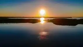 Jezioro Kirsajty o zachodzie słońca - zdjęcie 3