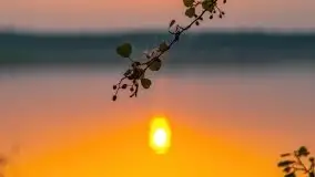 Zachód słońca nad jeziorem Kirsajty - zdjęcie 13