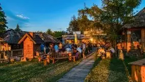 Zachód słońca nad jeziorem Bocznym, czerwiec 2021 r. - zdjęcie 6