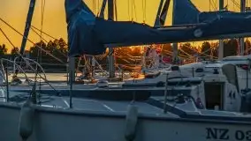 Zachód słońca nad jeziorem Bocznym, czerwiec 2021 r. - zdjęcie 15