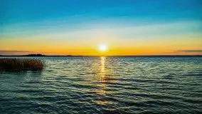 Zachód słońca w Fuledzie nad jeziorem Dobskim - zdjęcie 33