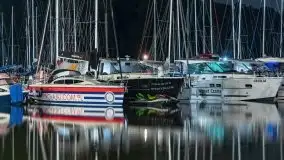 Kolory i klimat nocnego portu w Sztynorcie - zdjęcie 40