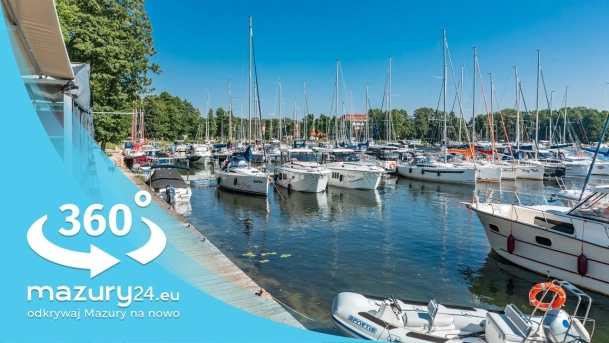 Stranda nad jeziorem Kisajno, Giżycko, 360, 8K