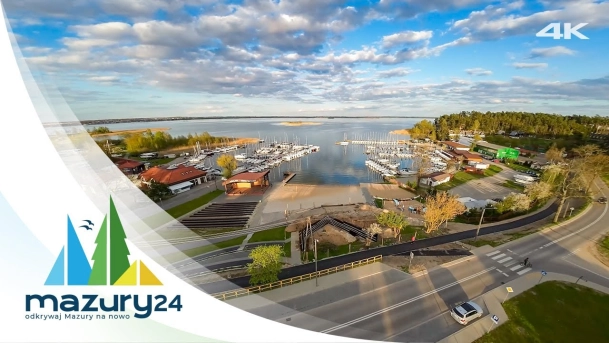 Dynamiczne Mazury z drona, Początek Majówki w Wilkasach, 4K