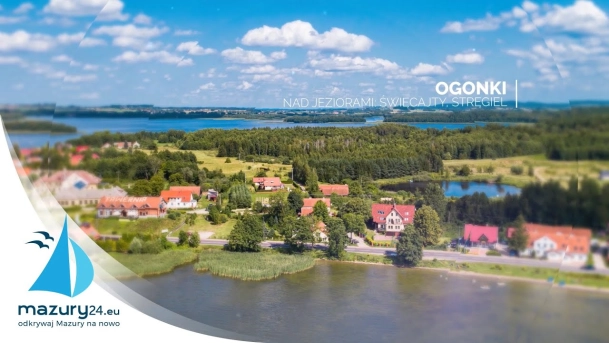 Miejscowości na Mazurach - kolaż zdjęć