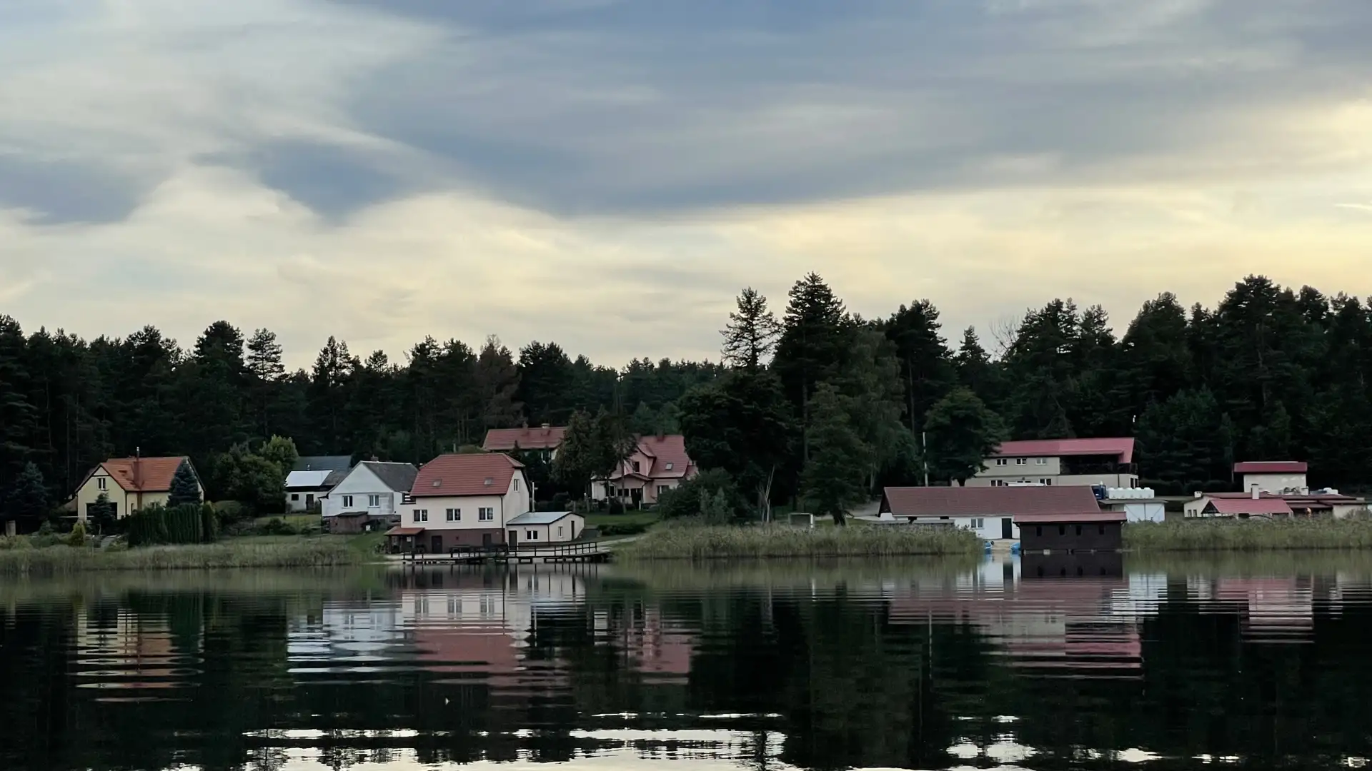 Bogaczewo dom z linią brzegową