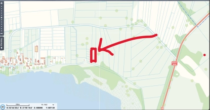 Działka rolna 4442 m2 blisko jeziora Białoławki - zdjęcie 1