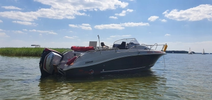 Łódź mazury 670 z Silnikiem Evinrude 200 Stan BDB - zdjęcie 2