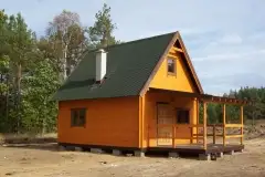 Domek drewniany Irys