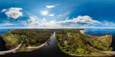 Kanał Mazurski, Mamerki, jezioro Mamry