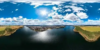 Jezioro Olecko Wielkie oraz Olecko